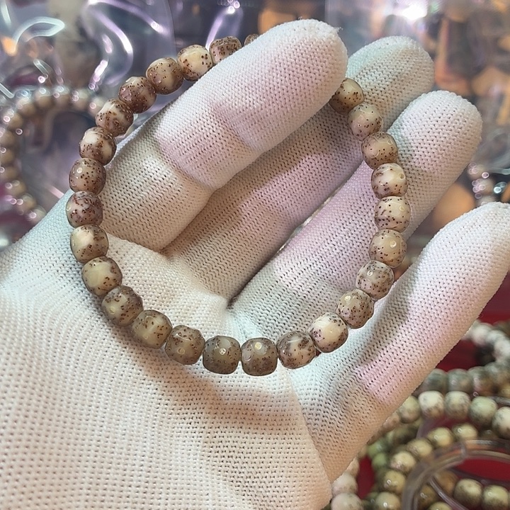 手串星月菩提7.5改无相粉冰