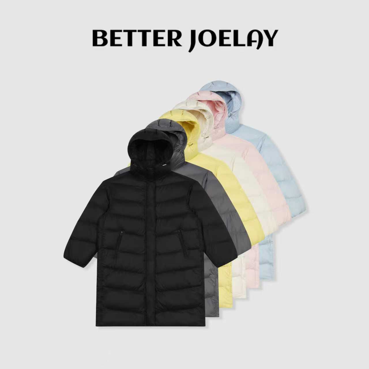 BETTER JOELAY-【九排】90鸭绒羽绒服休闲通勤风CK004