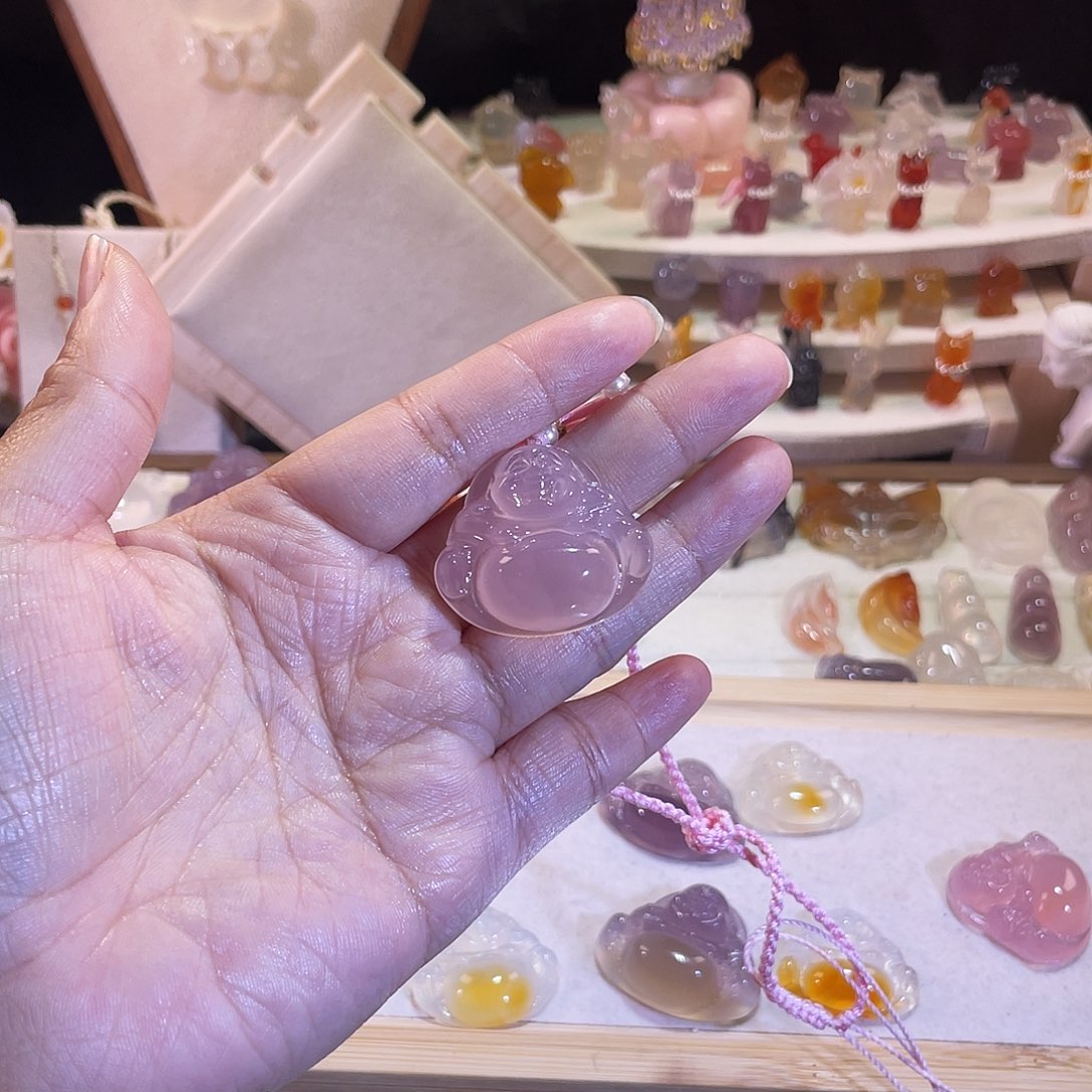 玛瑙/玉髓未镶嵌颈饰