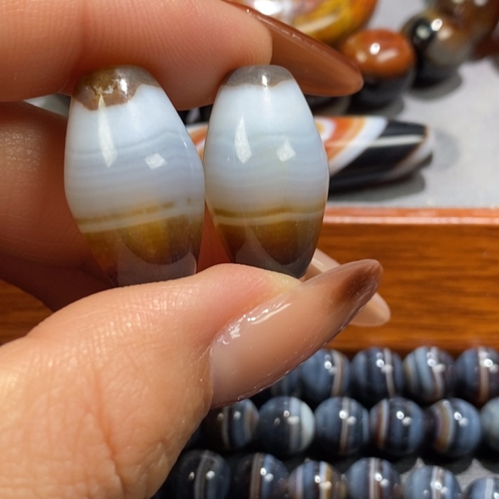玛瑙/玉髓未镶嵌颈饰