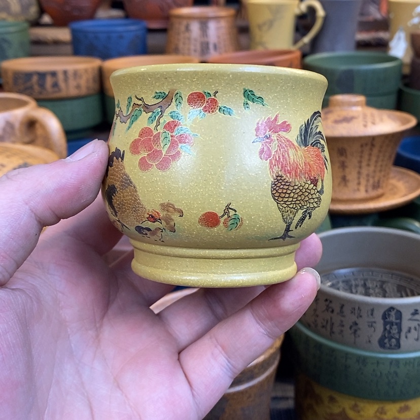 【闪购商品】紫砂杯子宜兴全手工紫砂杯