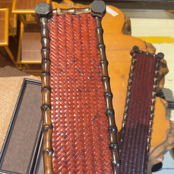 竹中古工艺品摆件
