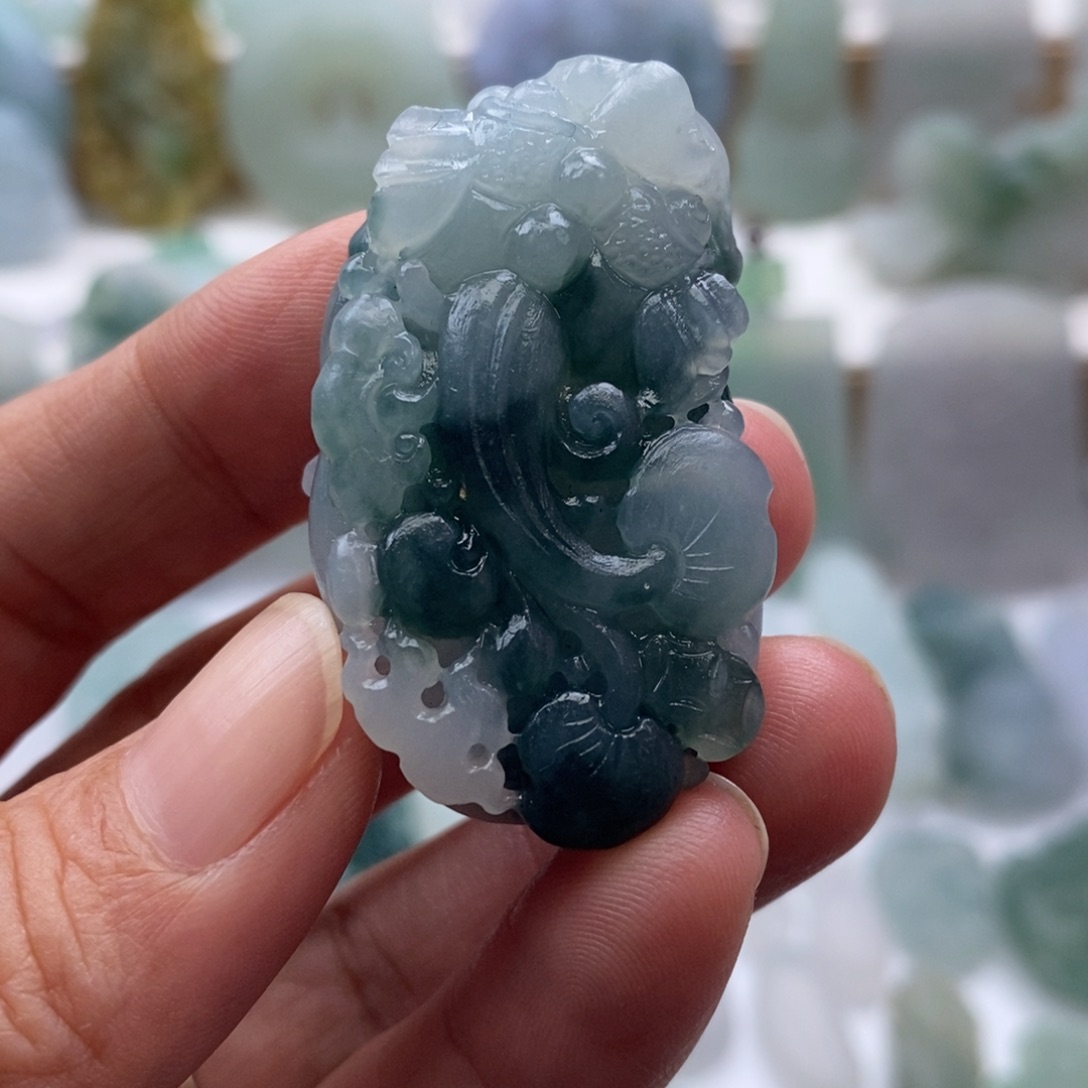 未镶嵌定制翡翠祈****安