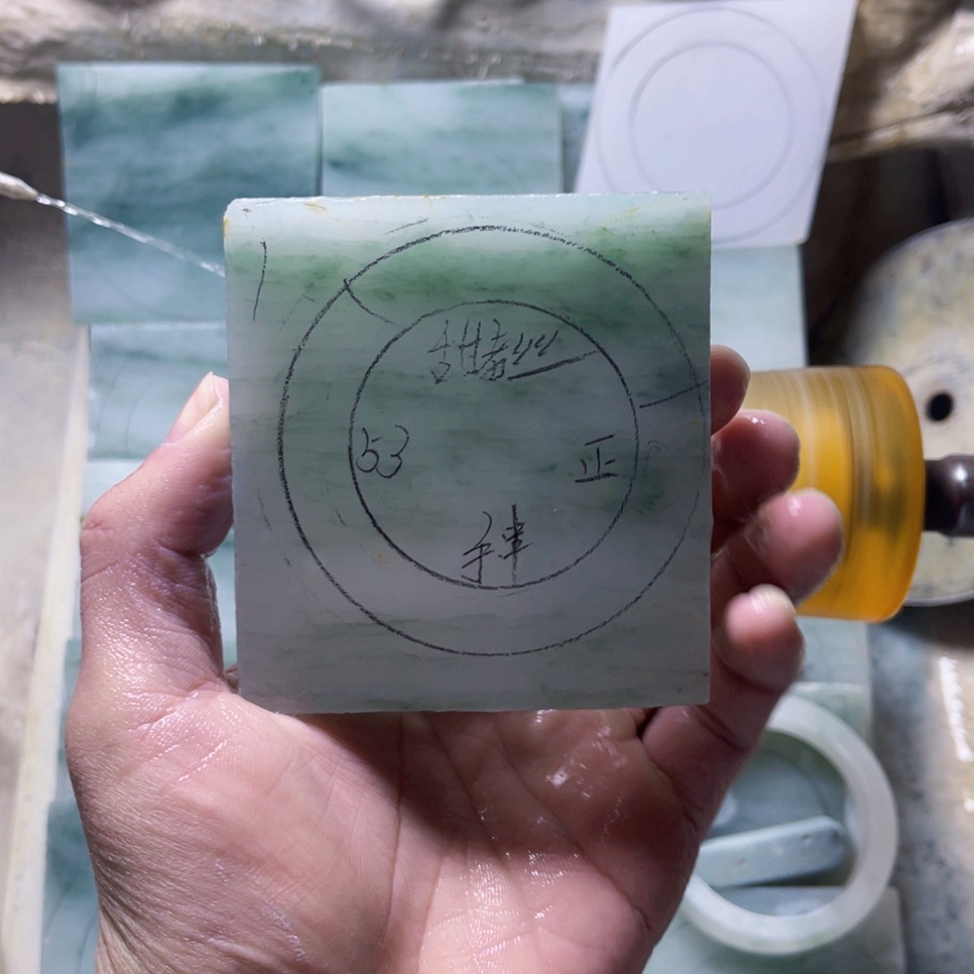 甜***丝定制石英质玉（天山翠）定制款53
