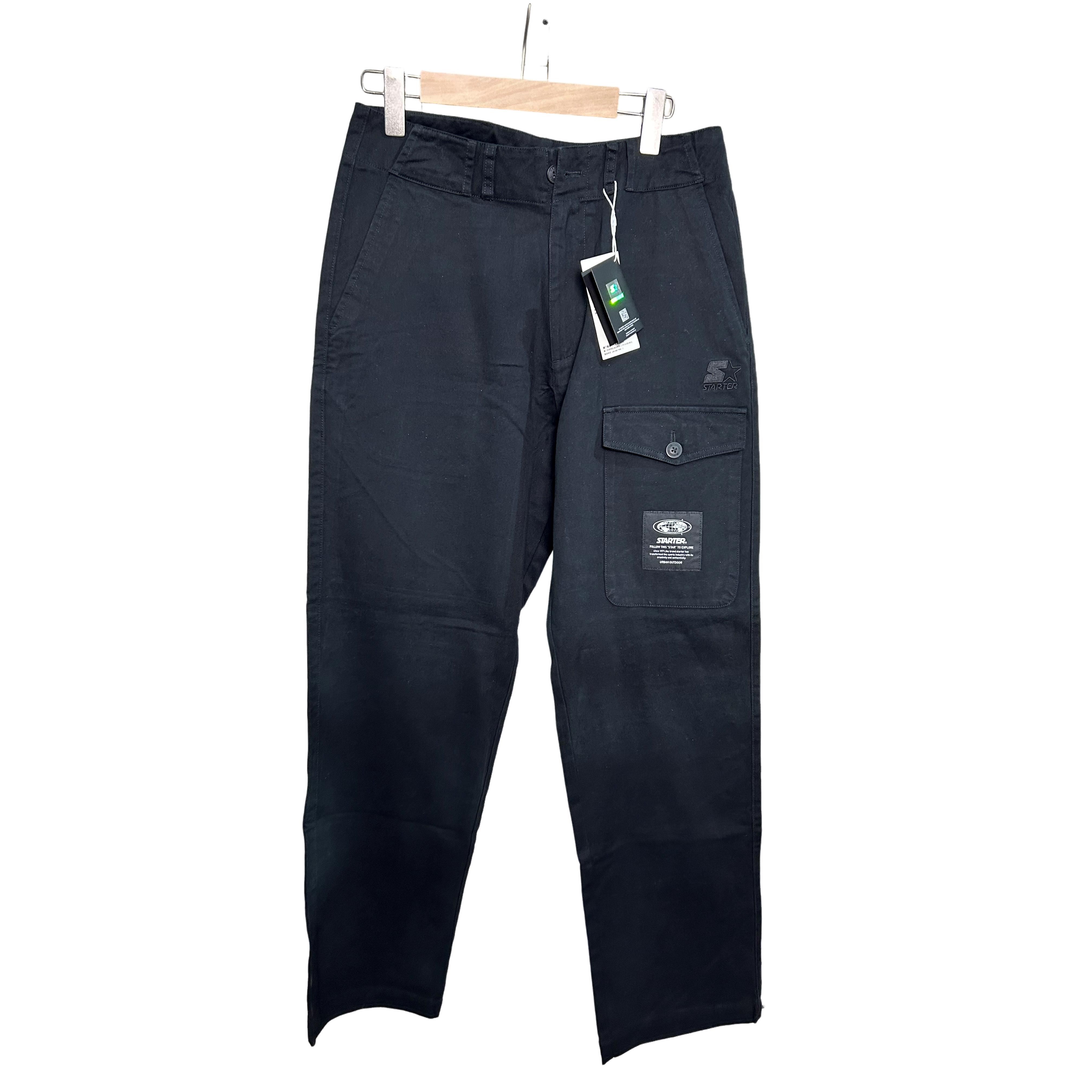 【特惠铺】Starter 露营卡其黑色 长裤 STG4C1107M