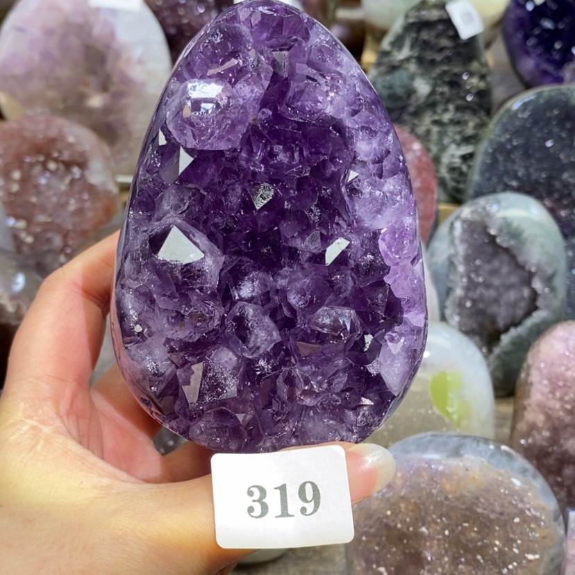 【闪购商品】未镶嵌大型摆件（非配饰）紫晶