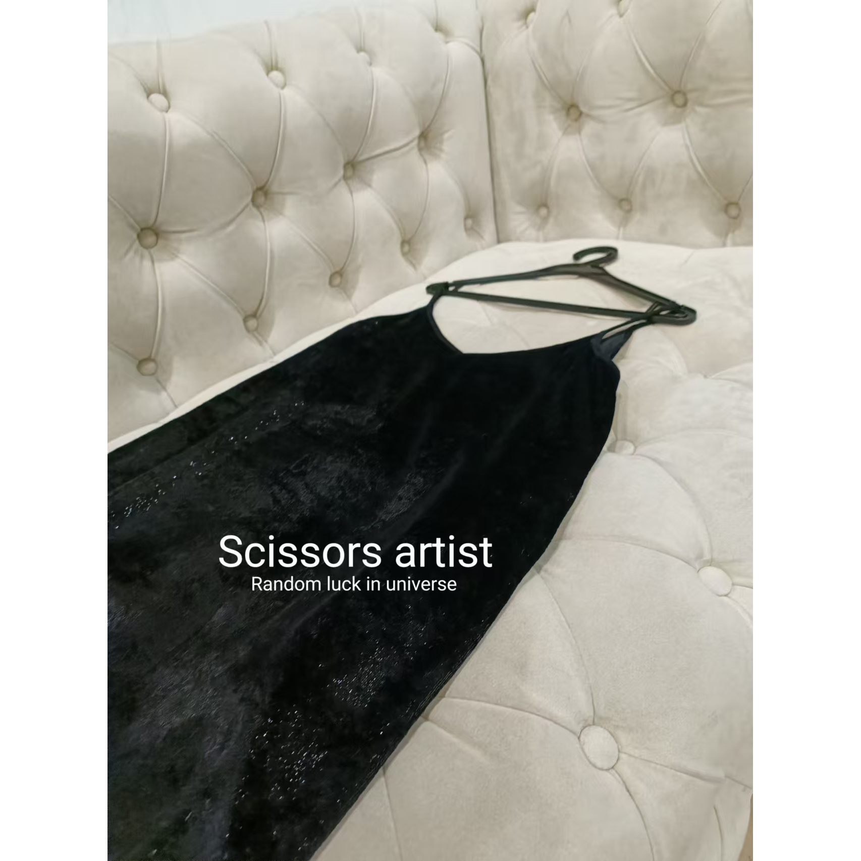 【Scissors artist】高端设计师走秀女装背心2853