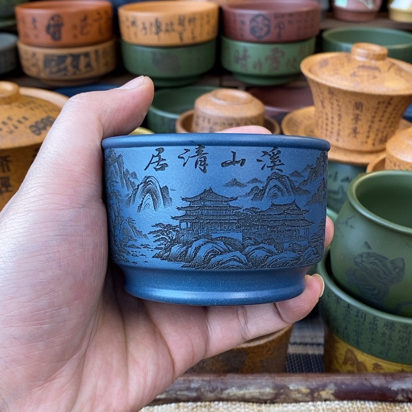 【闪购商品】紫砂杯子宜兴全手工紫砂杯