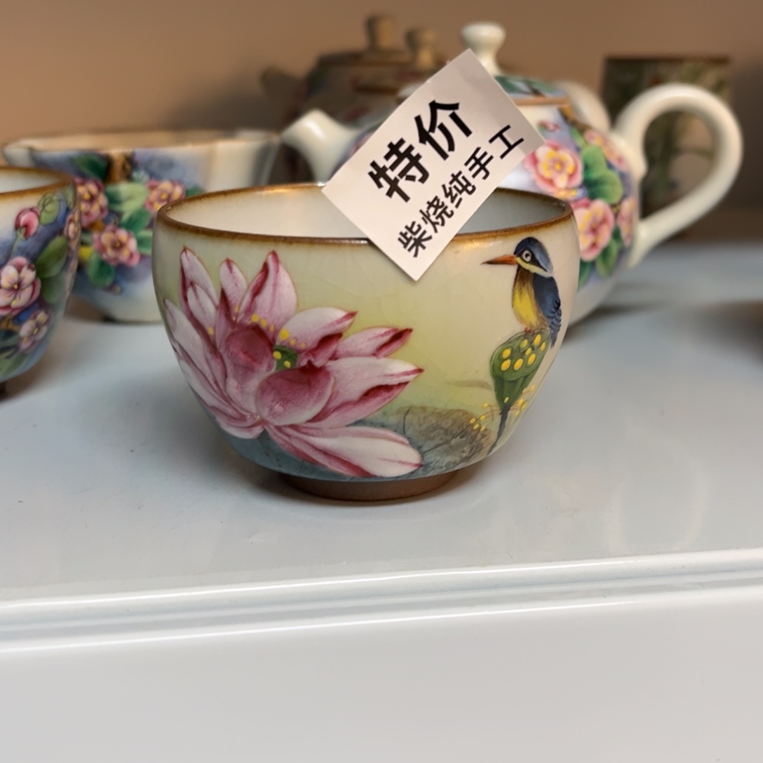 杯景德镇纯手工手绘陶瓷