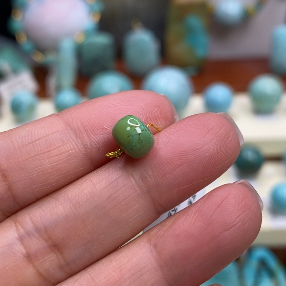 绿松石未镶嵌珠宝奇石7:5×6