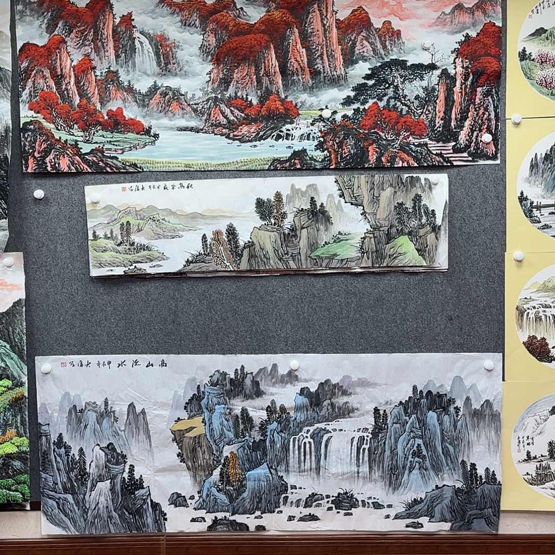 书法书法作品多次参加全国