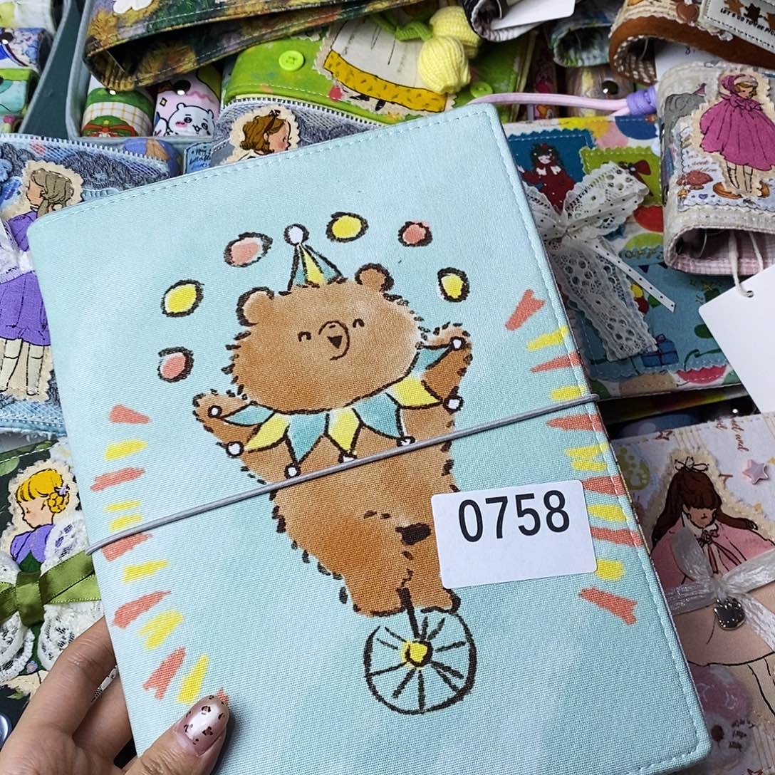 织绣A5活页不带纸758