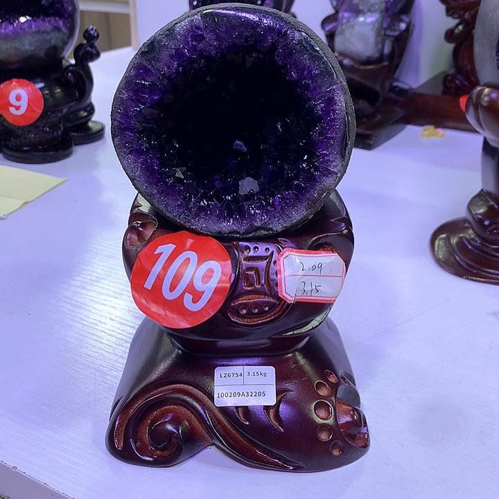 未镶嵌紫晶大型摆件（非配饰）