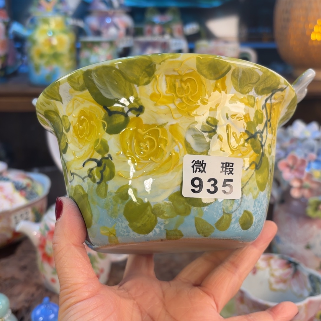 景德镇手绘高温釉下彩陶瓷茶具