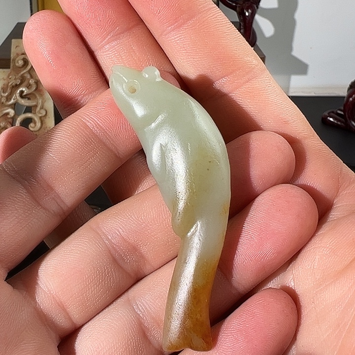 和田玉（糖玉）未镶嵌挂件