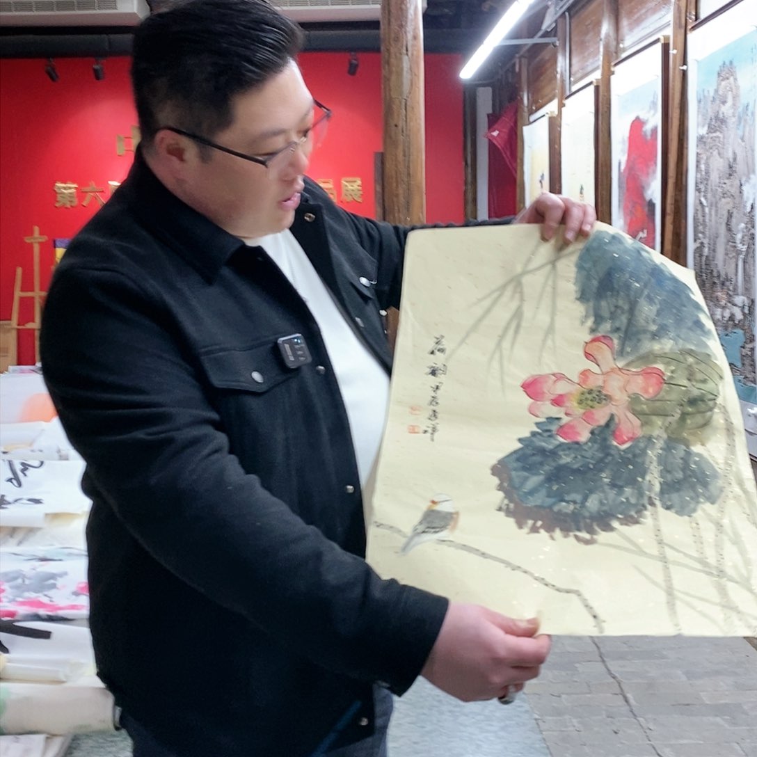 国画国画手绘书法作品