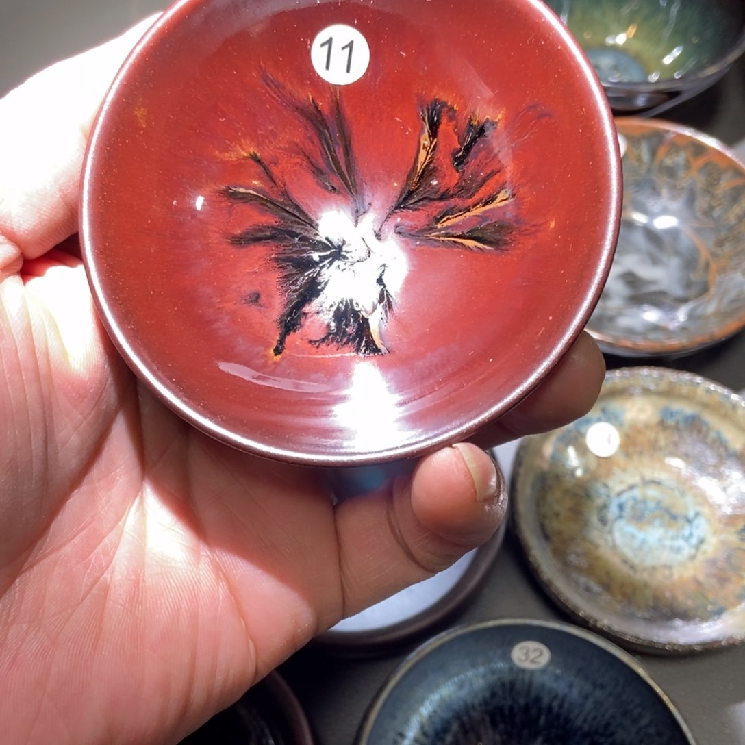 茶盏11 建窑建盏壹铭建盏