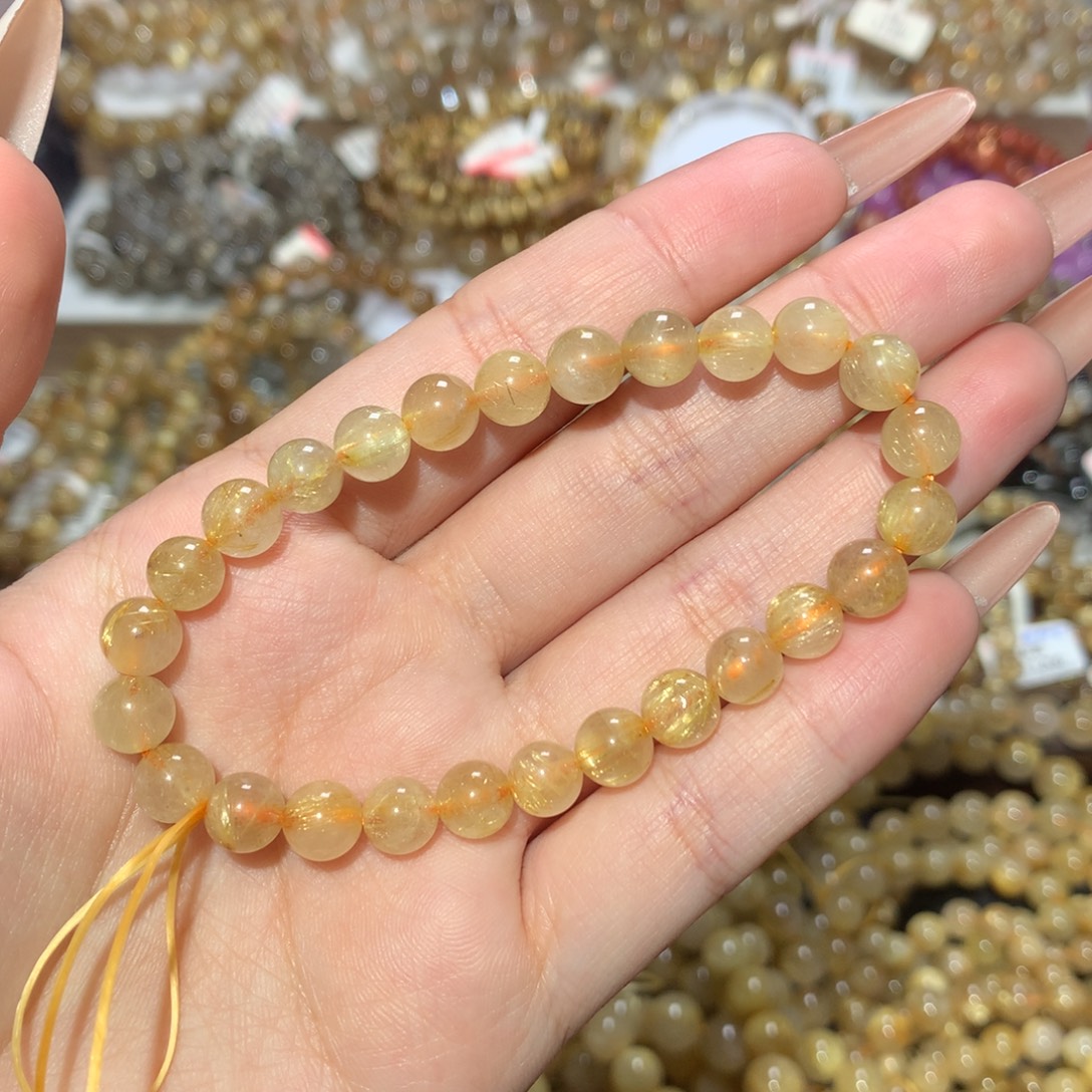 手链水晶未镶嵌7mm