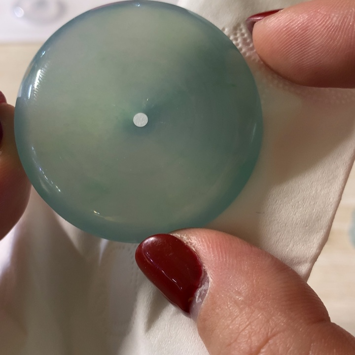 翡翠颈饰未镶嵌天然翡翠