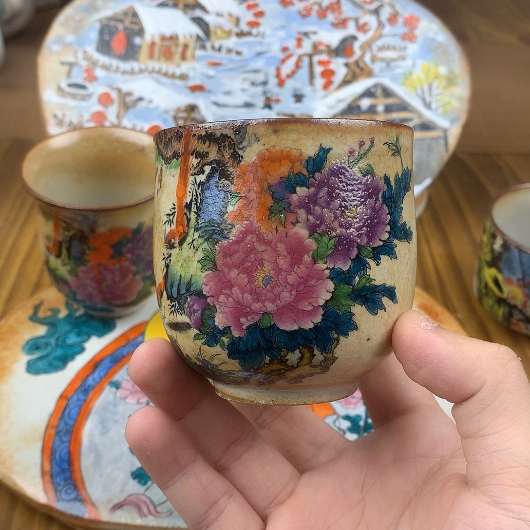 ****件杯景德镇陶瓷手作