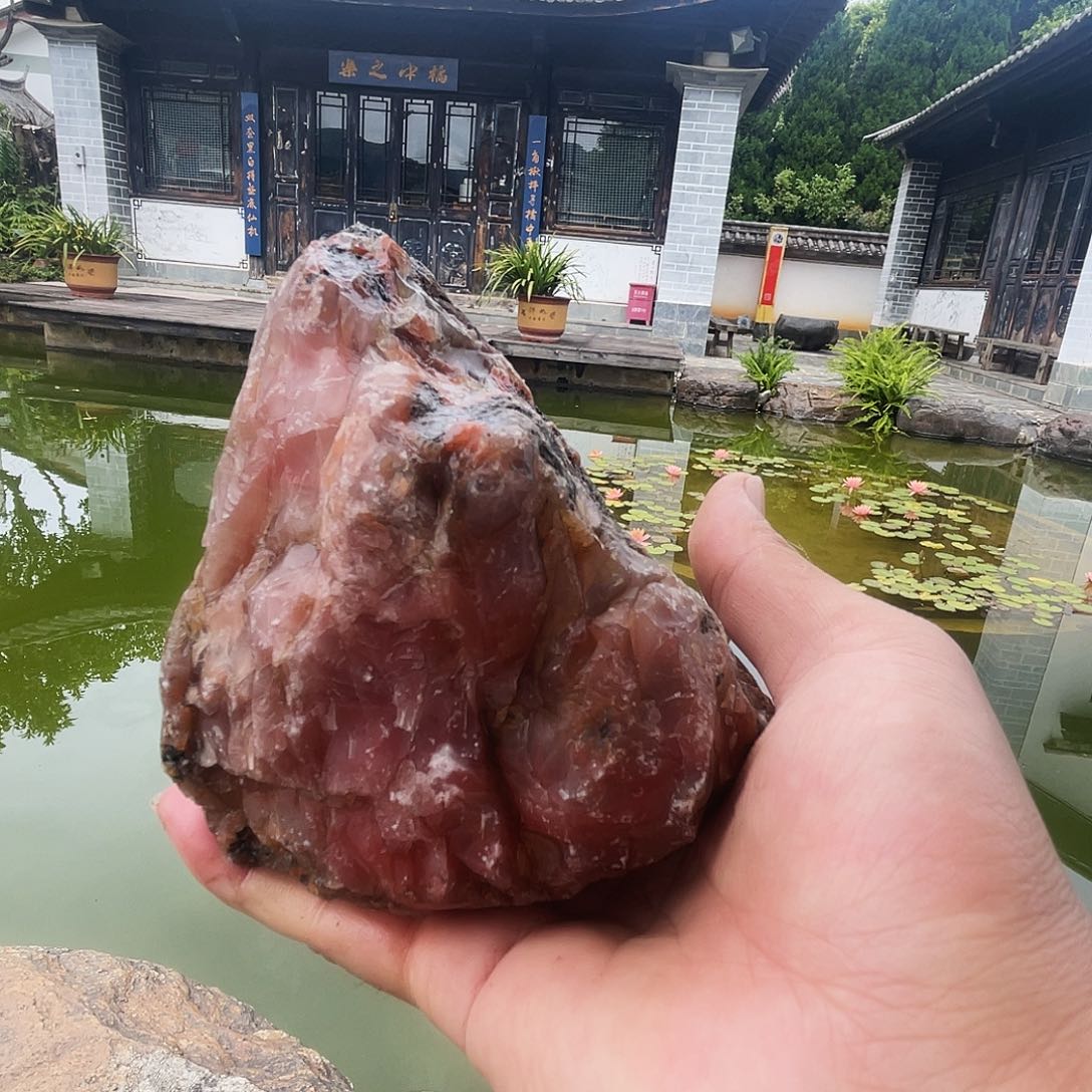 南红玛瑙未镶嵌戒指不****?南红原石把玩件