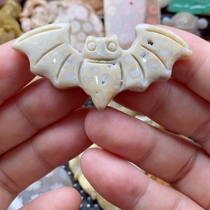 硅化珊瑚（珊瑚玉）颈饰未镶嵌