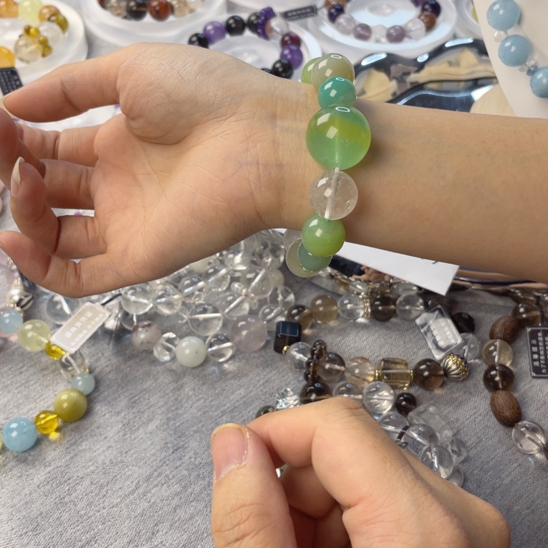 银S925镶嵌手链水晶