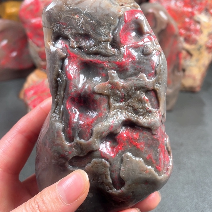 昌化鸡血石昌化鸡血石原石