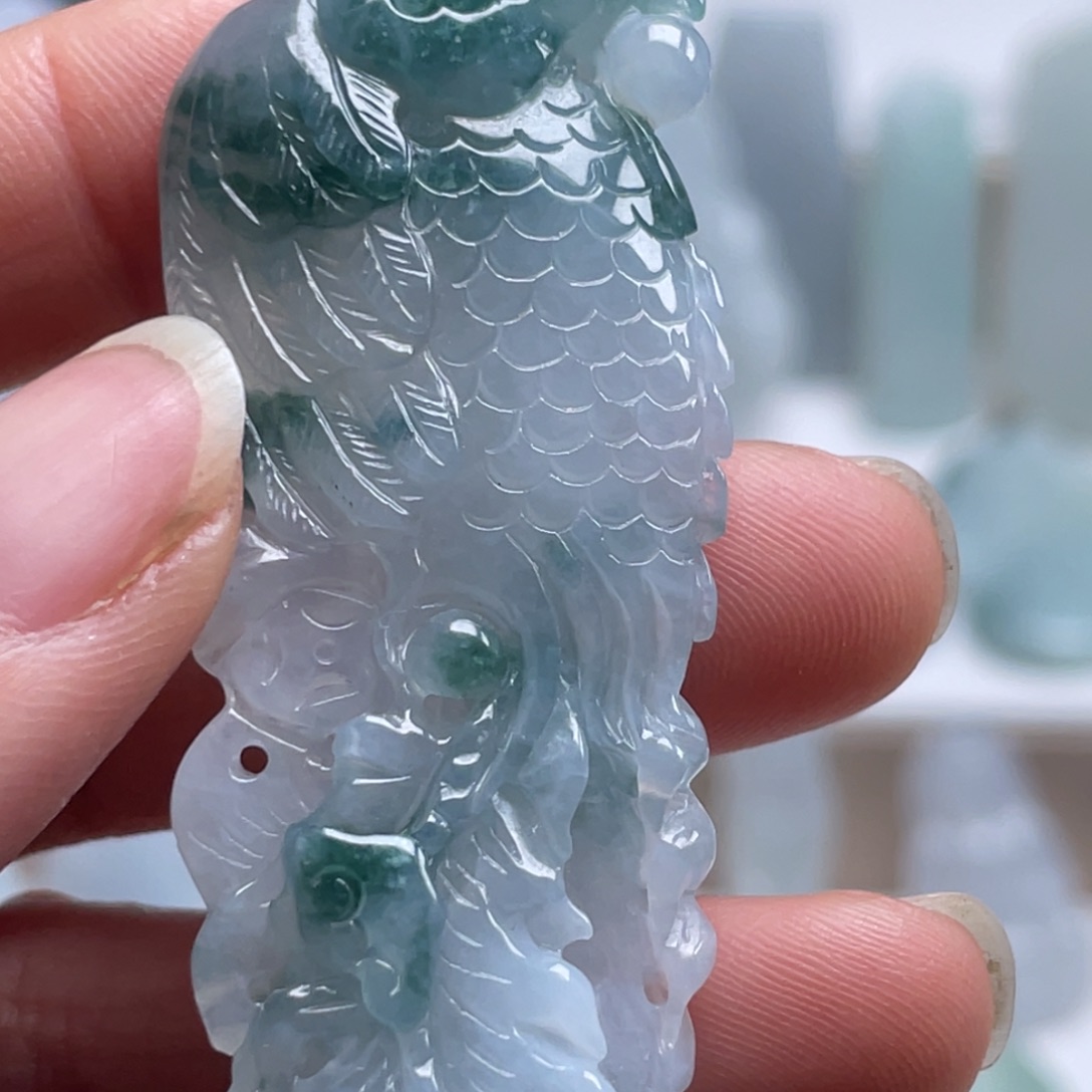 翡翠未镶嵌颈饰天然翡翠
