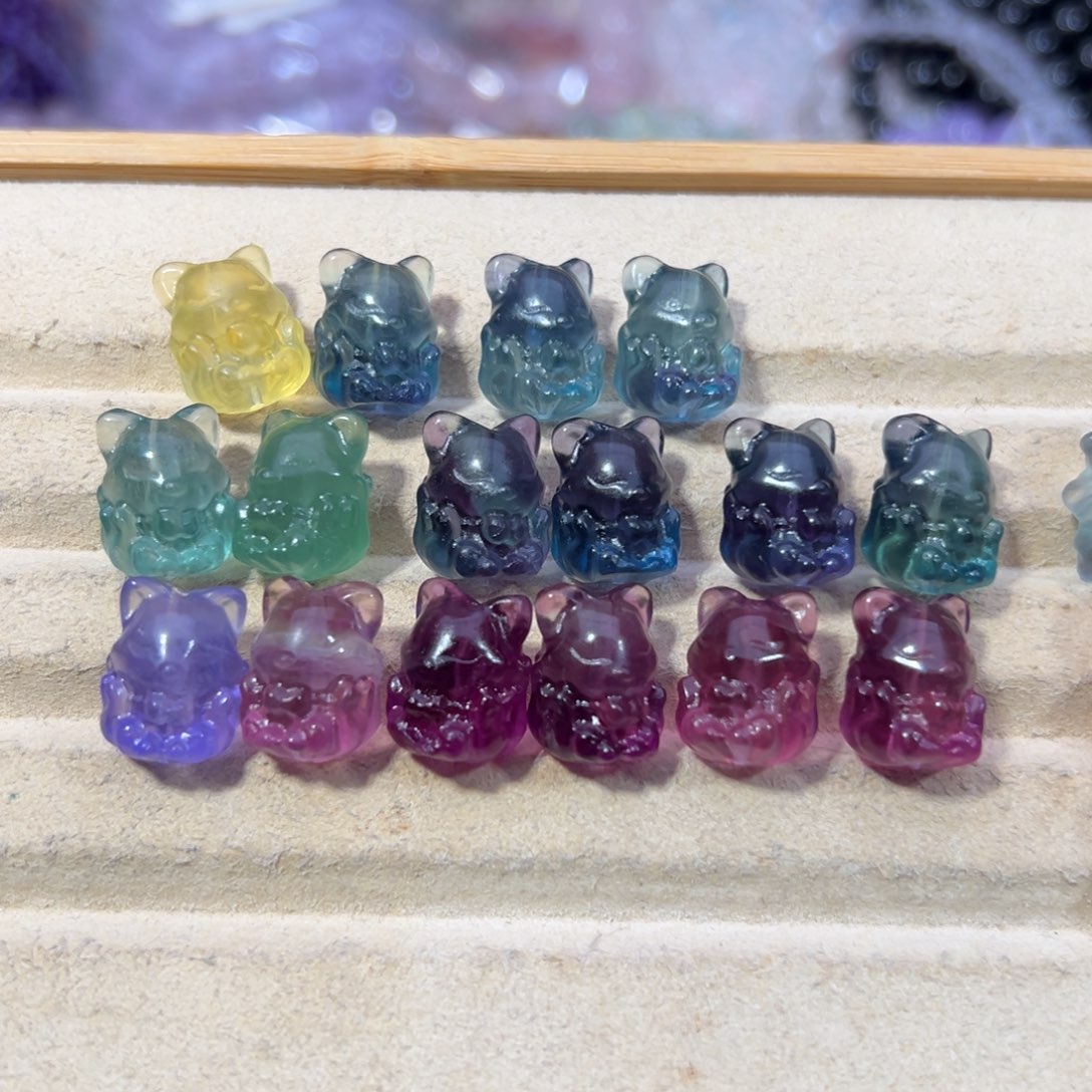 水晶天然默认微瑕未镶嵌多样性发其一