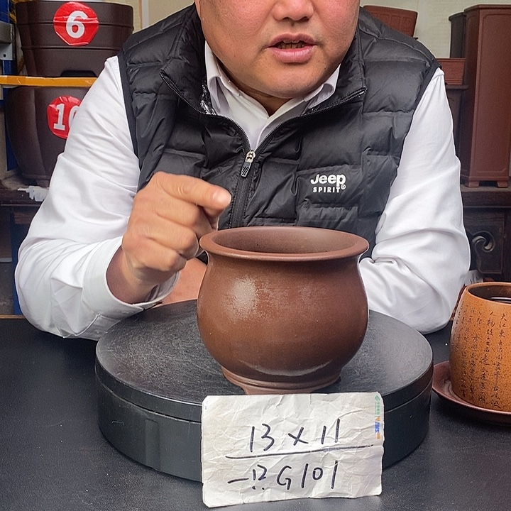 花盆紫砂货号一只G101