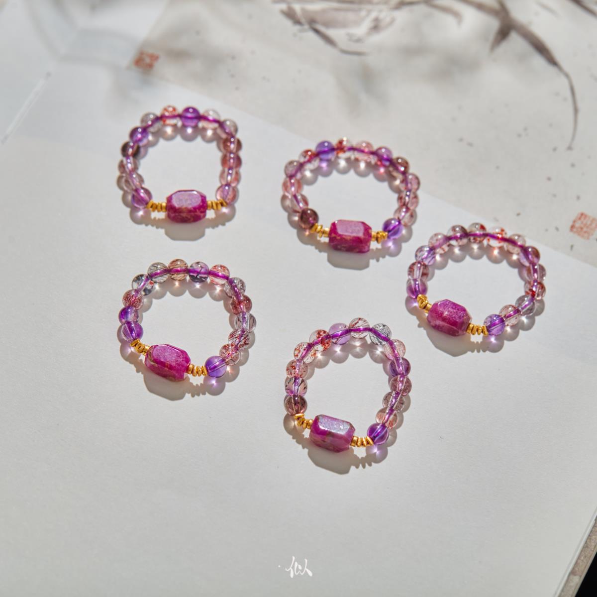 【初宜】·似梓珠宝· 18k舒俱来超七戒指 多样性发一 SZCC2010117