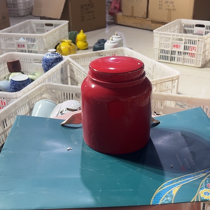 摆件茶叶罐储物罐密封罐！