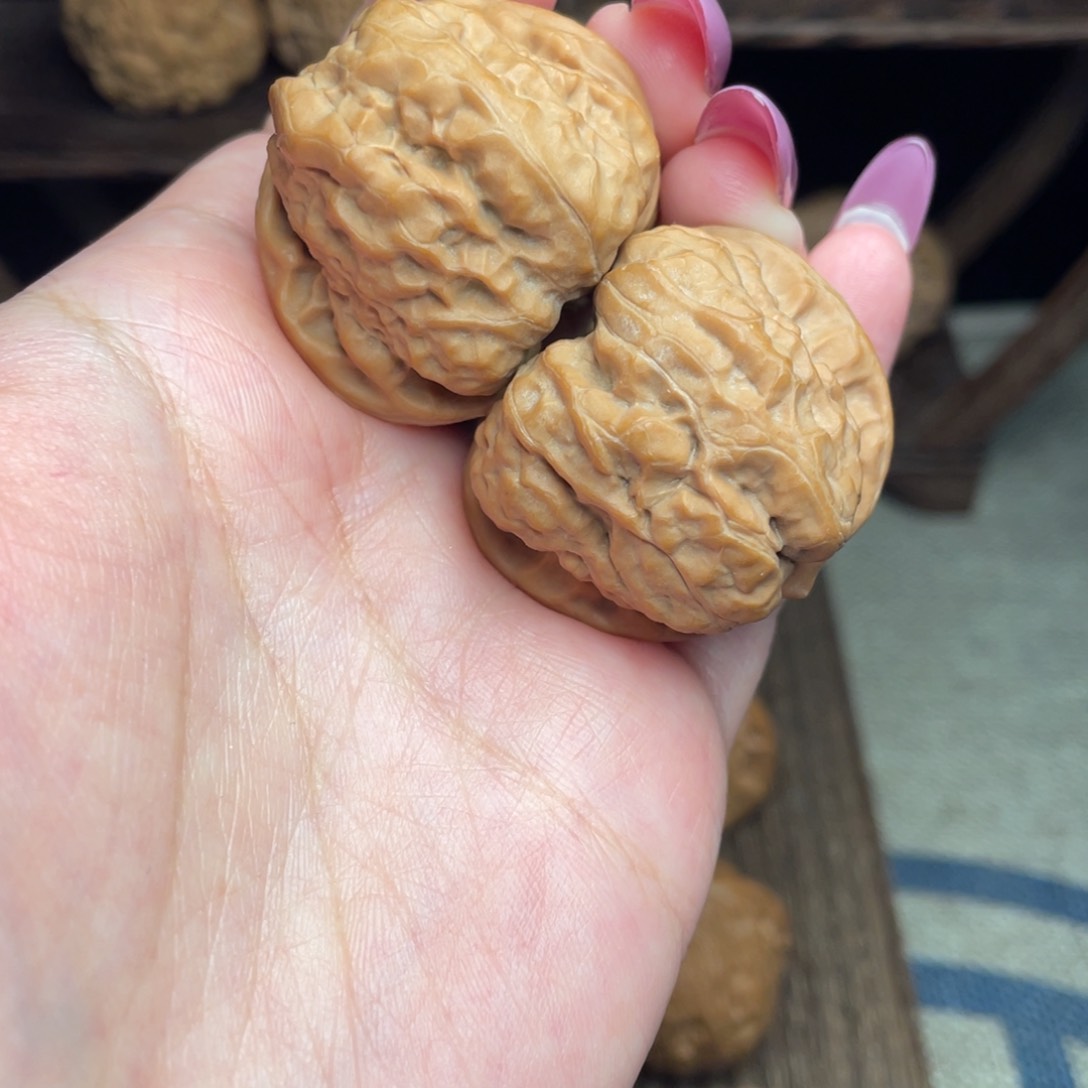 文玩核桃把件37蛤蟆头