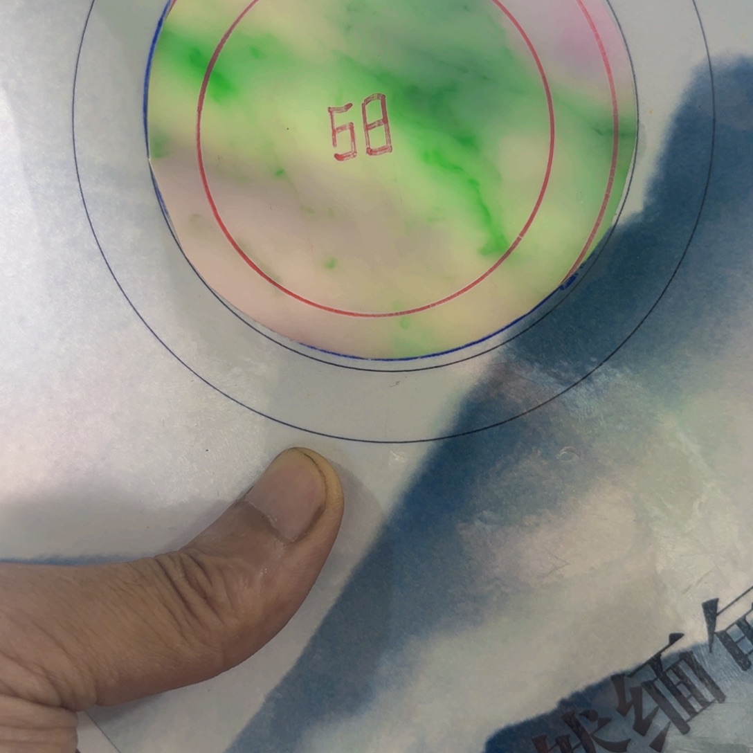 定制翡翠手镯未镶嵌小*心