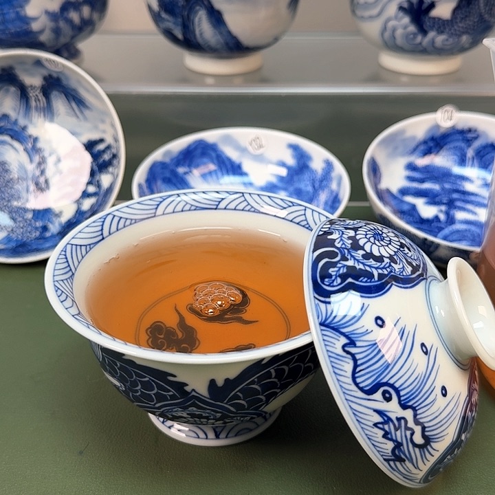 杯木木景德镇纯手绘茶具7