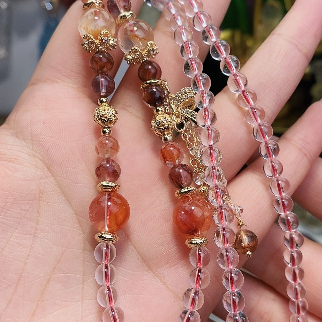 水晶项链未镶嵌水晶