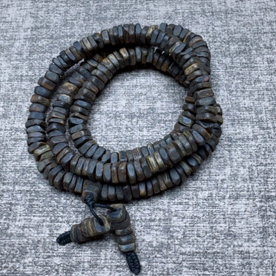 沉香手串春**鸿棋楠沉水碎银珠0.7/.21.6