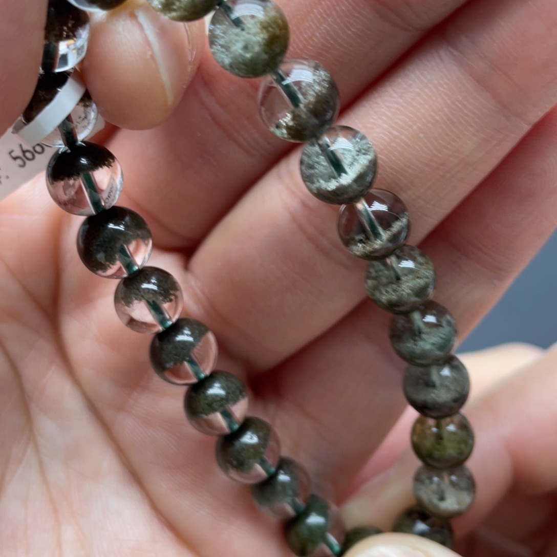 水晶手链未镶嵌绿幽灵