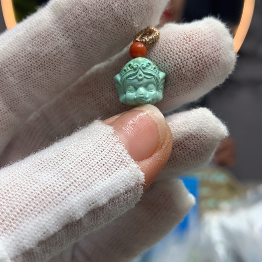 绿松石挂件未镶嵌