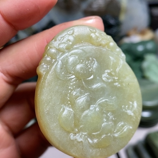 【闪购商品】和田玉（糖玉）珠宝半成品未镶嵌