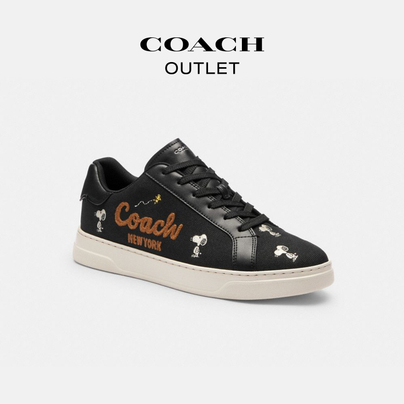 COACH/蔻驰 COACH X PEANUTS SNOOPY印花HIGH LINE运动鞋