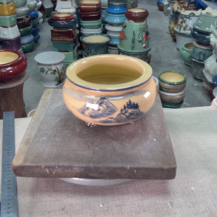 泳坤堂石湾盆陶瓷