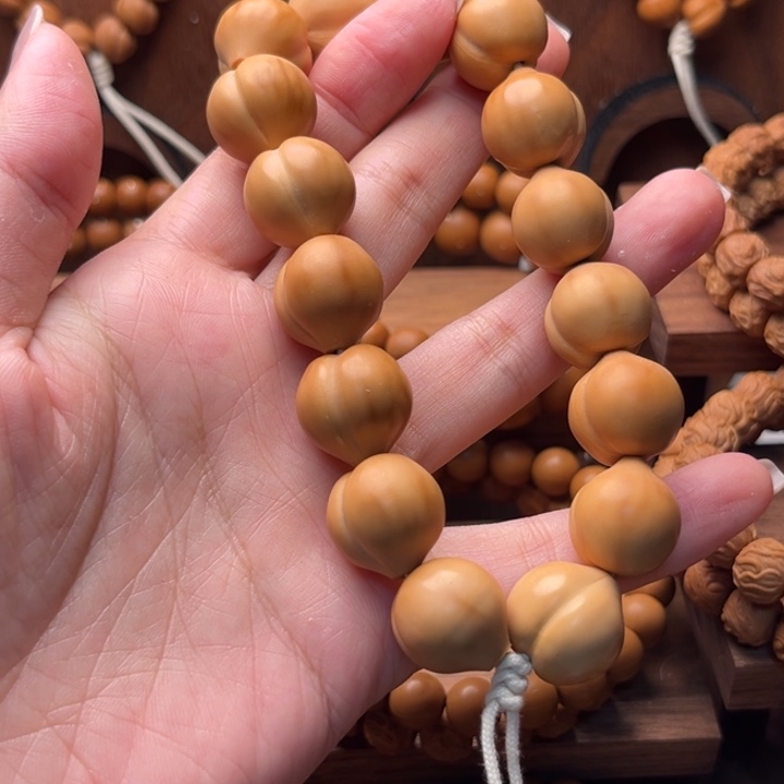 手串/手链核桃屁桃尺寸随机发默认颗颗漏