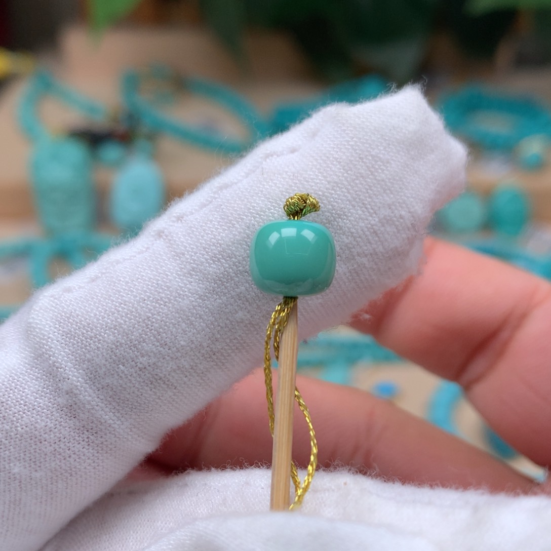 绿松石精品8.5未镶嵌