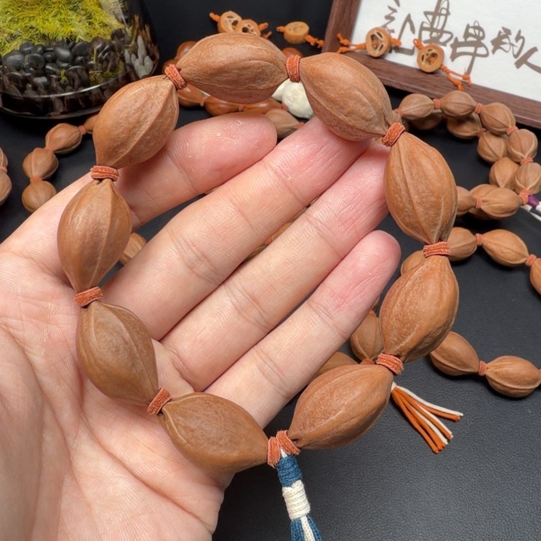 手串橄榄核19✖️30 梅林铁核 三花