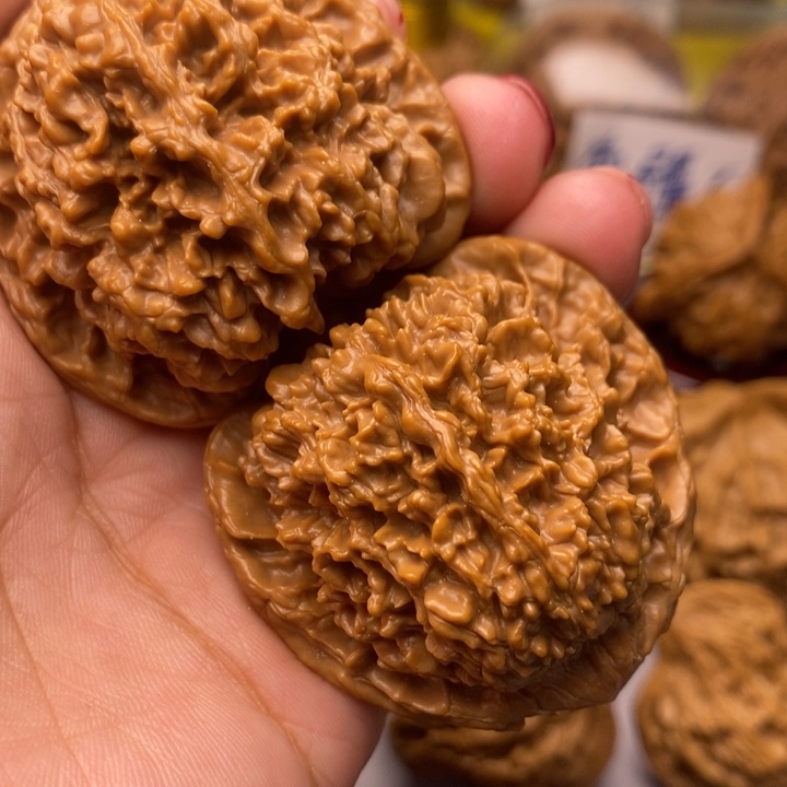 文玩核桃把件明*44星星