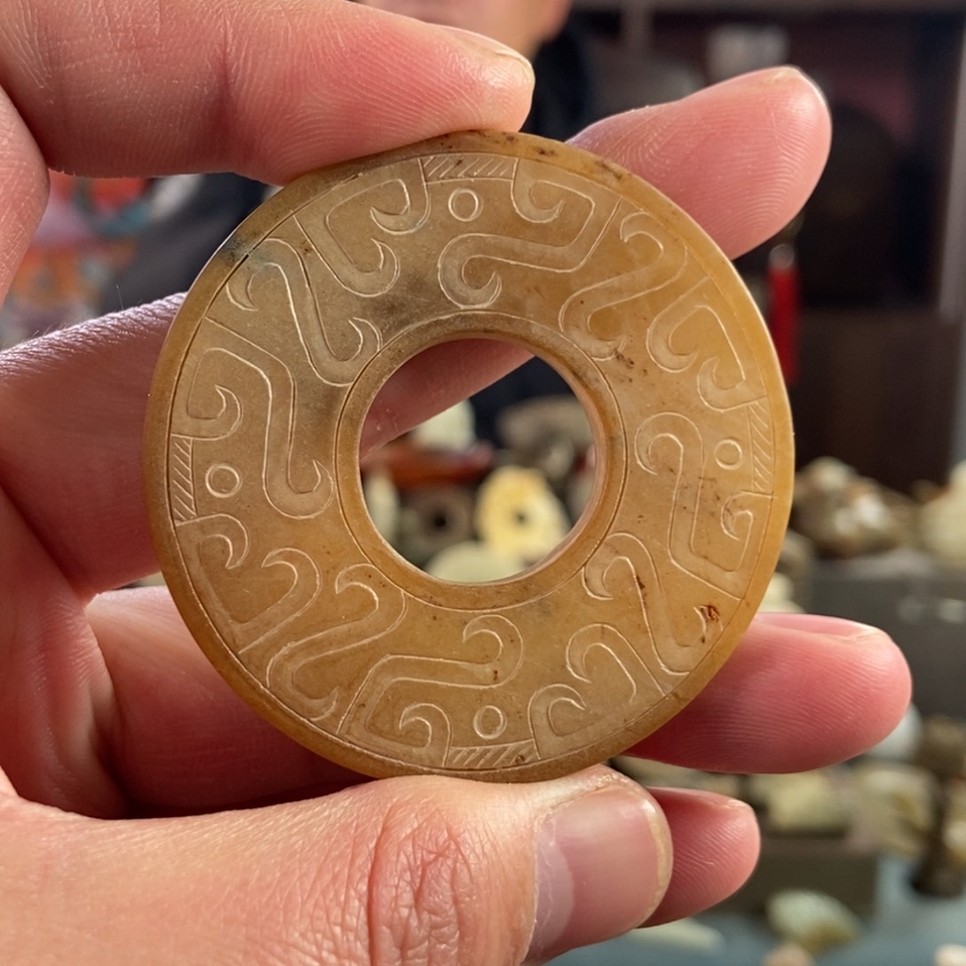 和田玉挂件未镶嵌文**森