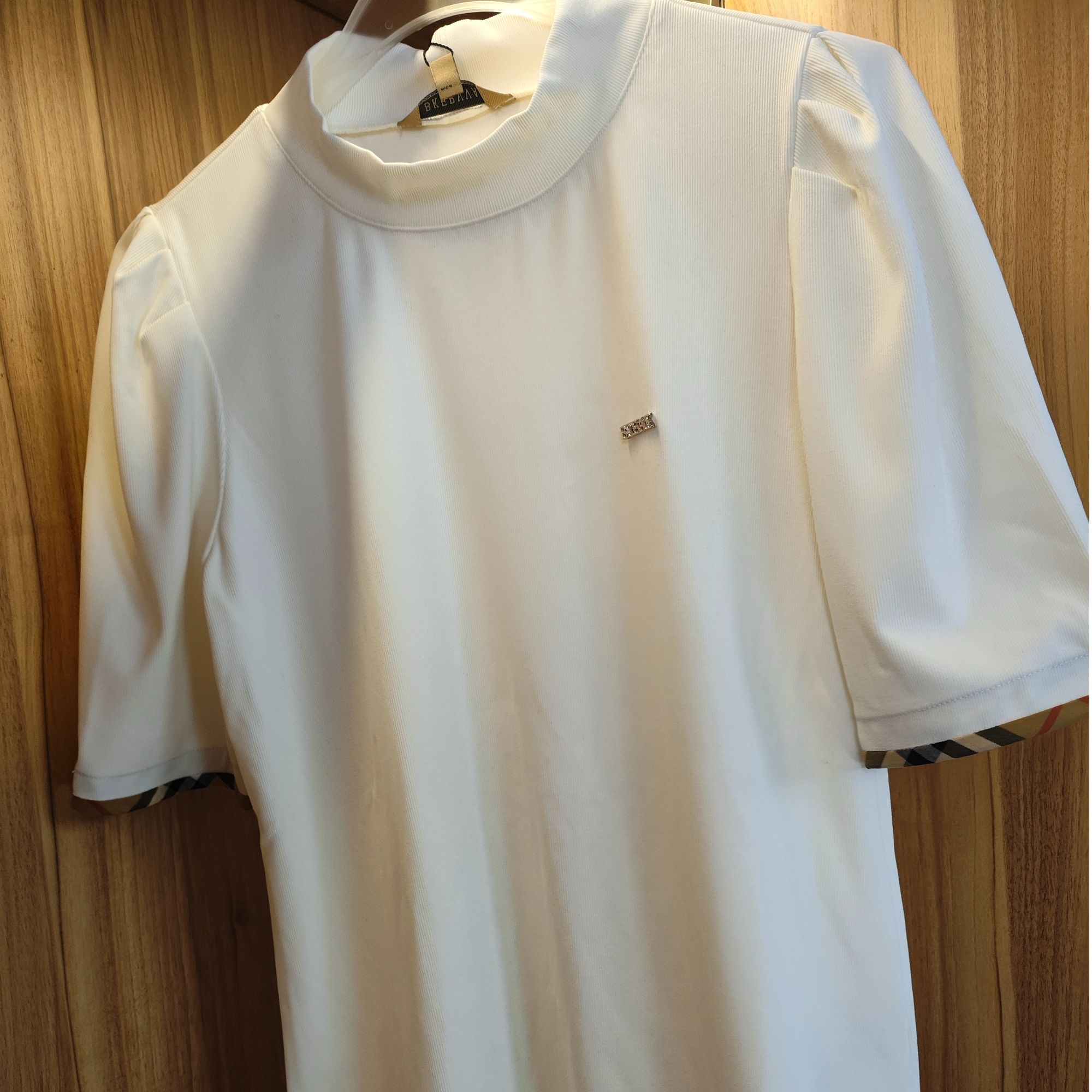 伴月伊人福利款半高领圆领打底衫C  1184