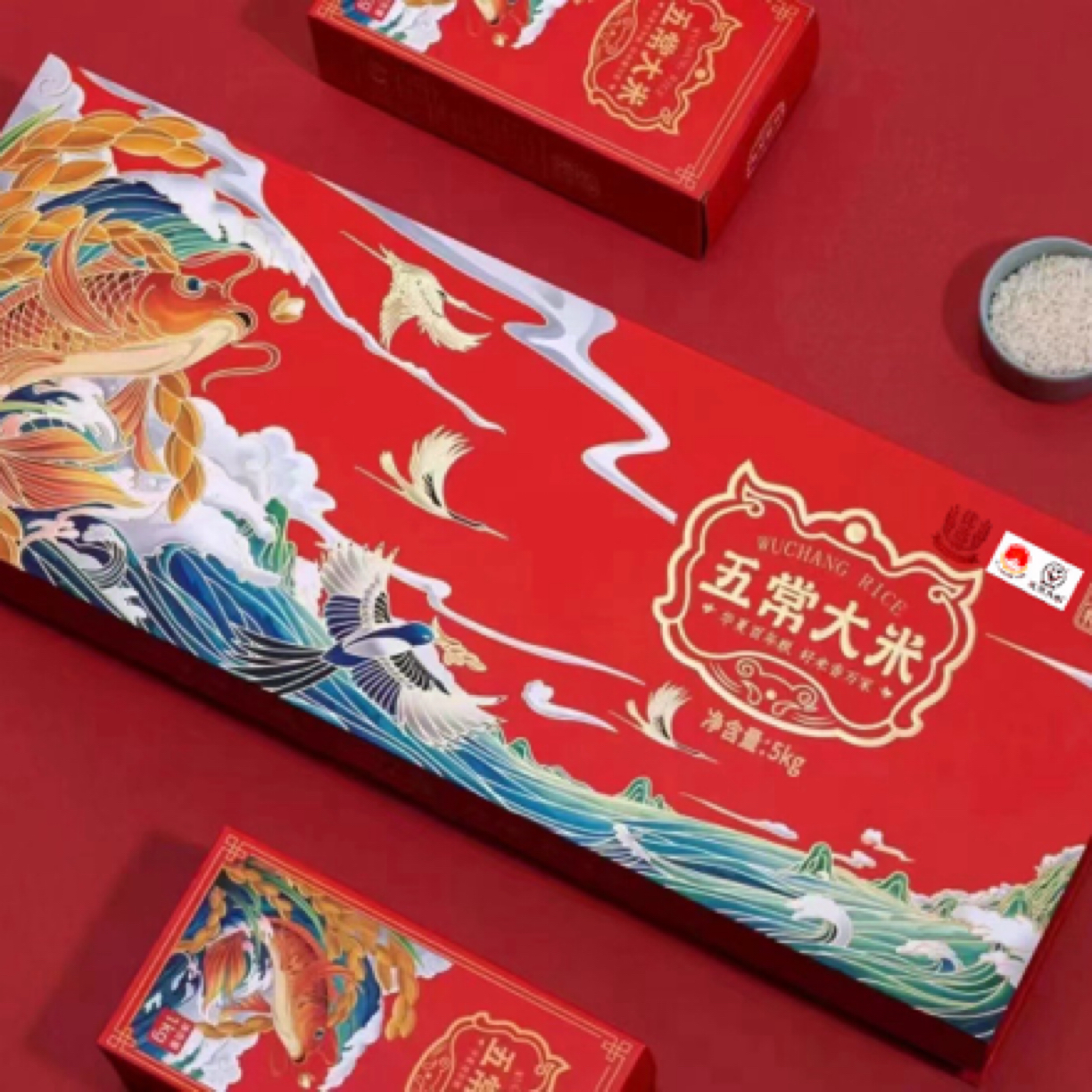 稻海禾塘焖饭10分钟就可以闻到香味--2025五常稻花香10斤高端礼盒